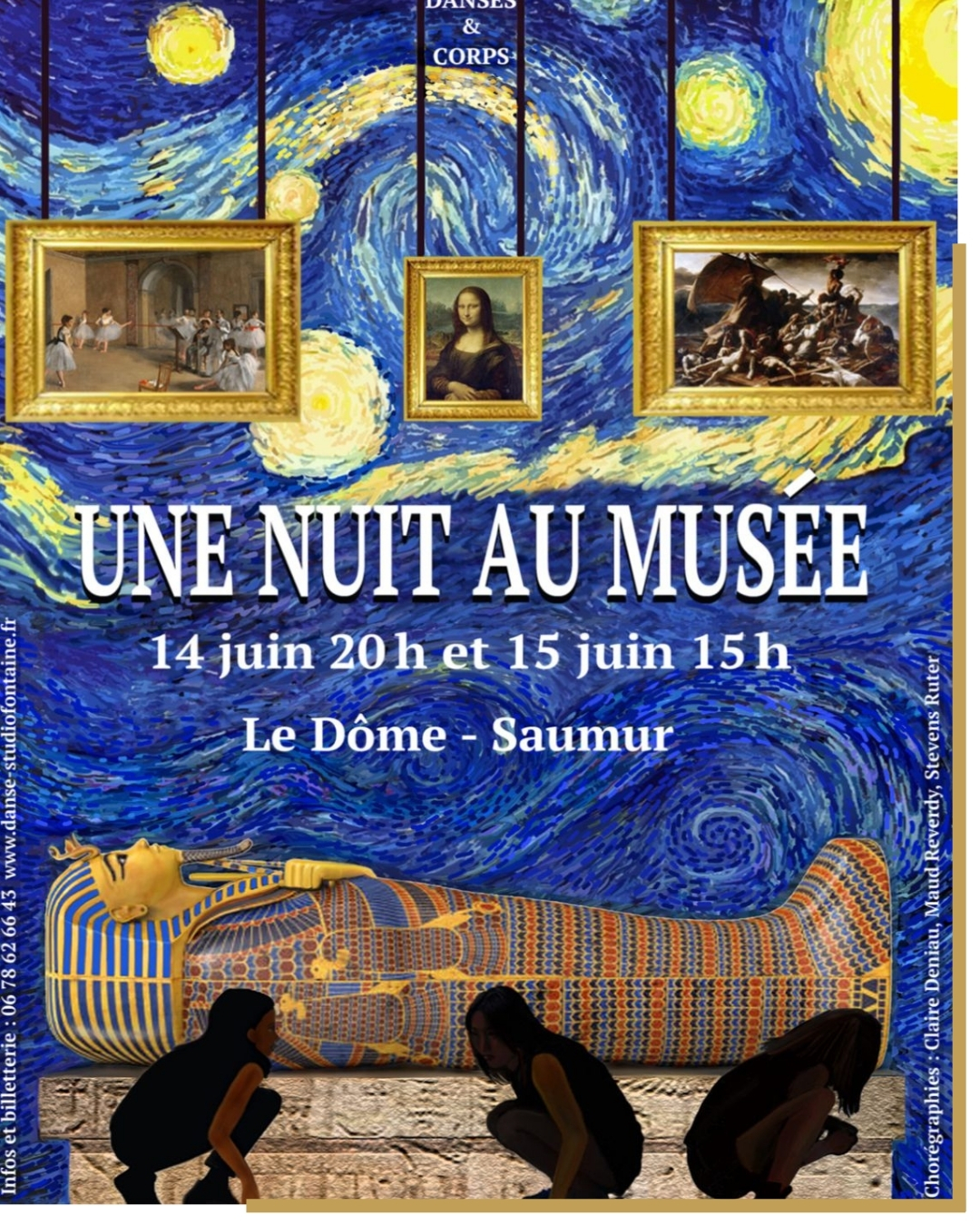 Spectacle une nuit au musée